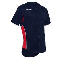 Defender Baseball Jersey NAV/RED M Enkel baseballdrakt