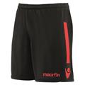 Elbe Short BLK/RED XS Teknisk trenings-og kampshorts - Unisex