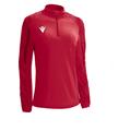 Dora Womens 1/4 Zip Top  RED XXL Teknisk treningsgenser til dame