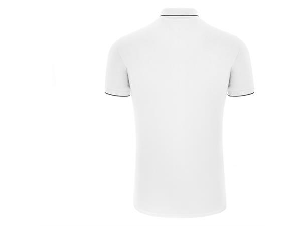 Comedy Eco Polo WHT 3XS Poloskjorte i Ecotekstil- Unisex 