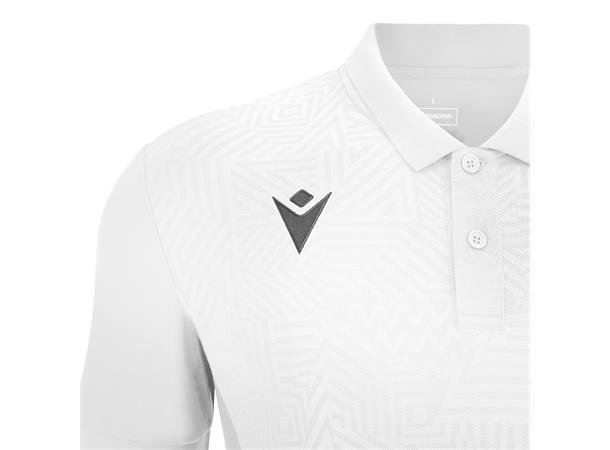 Rap Polo WHT/ANT S Teknisk poloskjorte - Unisex 