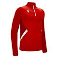 Fraser 1/4 Zip Top RED/WHT XXL Teknisk treningsgenser - Unisex